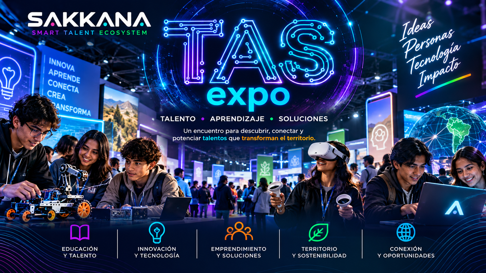 Imagen oficial de TAS expo